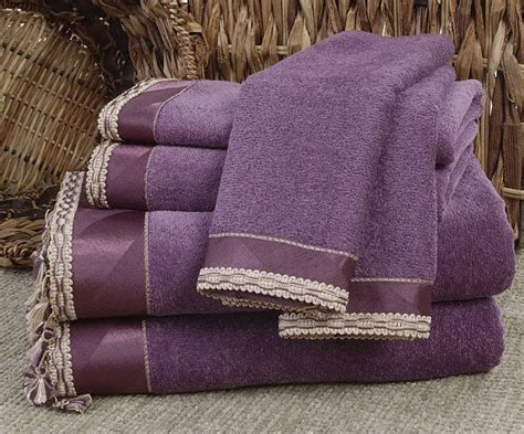 Check out our bath towels selection for the very best in unique or custom, handmade pieces from our shops. Beacoupe Purple Towel (Set of 6) by Avanti - Overstock ...