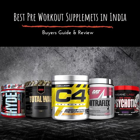 Best Pre Workout Supplements In India Reviews And Buying Guide