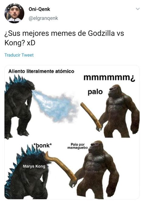 Мемы этого шаблона godzilla vs kong, годзилла против кинга, годзилла против конга 2020 (472) Godzilla vs. Kong será la batalla que todos esperan y los ...