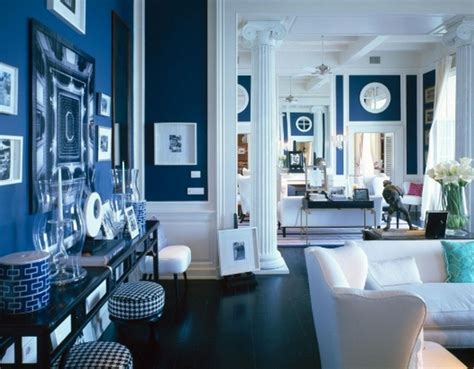 6 Traditional White And Blue Interior Design Ideas Salas Blancas