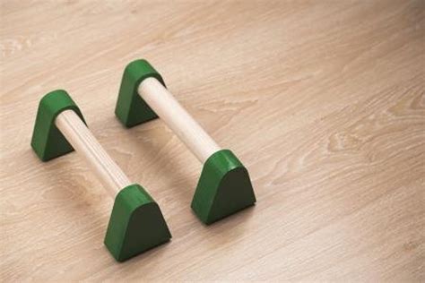 Wooden Parallettes Mini Portable Gymnastics Push Up Bars For Etsy