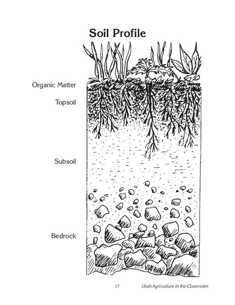 Kinds Of Soil Page Coloring Pages