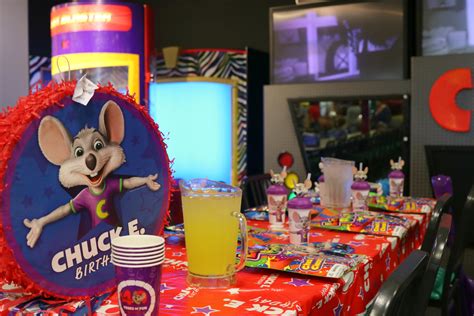 Chuck E Cheese Birthday Party Ideas Spaceships And La