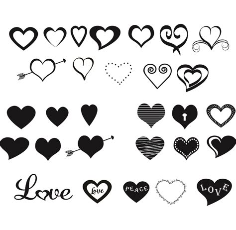 free svg files with hearts