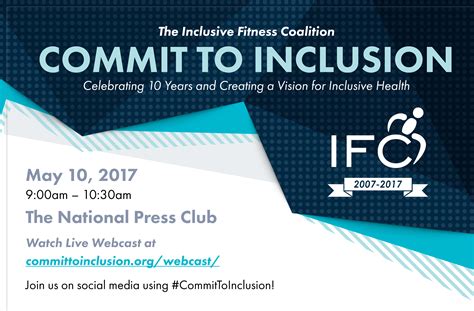Commit To Inclusion Inclusive Fitness Coalition To Announce New