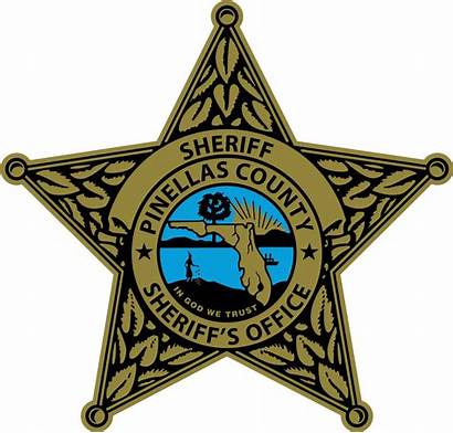 Sheriff County Pinellas Office Pcso Badge Sheriffs
