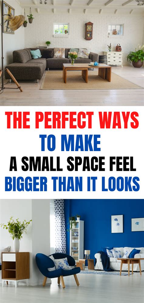 How To Make A Small Space Feel Bigger In 2021 Small Spaces Home