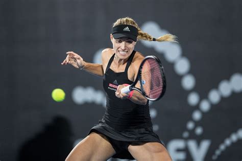 Angelique kerber for fans of angelique kerber! Angelique Kerber in Black Dress at 2019 Sydney ...