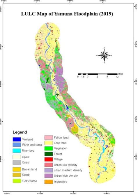 Lulc Map Yamuna Floodplains2019 Wetlands International South Asia