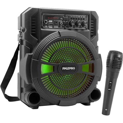 Pyle Pro Psbt62a 8 Portable Pa Speaker With Bluetooth Psbt62a