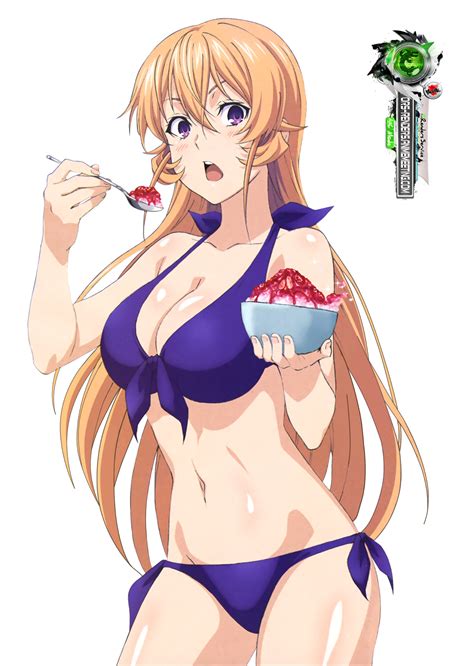 Shokugeki No Soma Nakiri Erina Mega Sweet Bikini Render Ors Anime Renders My Xxx Hot Girl