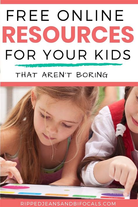 Free things your kids can do online - Ripped Jeans ...