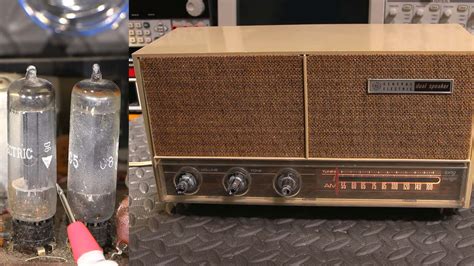 Busted Sixties Vacuum Tube Radio Sings Once More Venzux