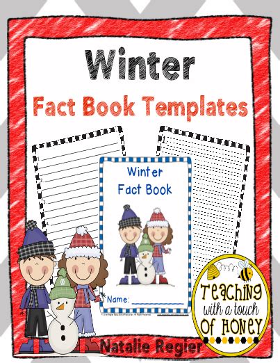 Winter Fact Book Writing Templates Editableprintables Freeprintables