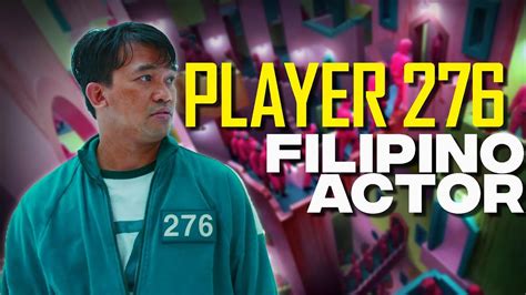 SQUID GAME PLAYER 276 All Scene | Filipino Actor CHRISTIAN LAGAHIT
