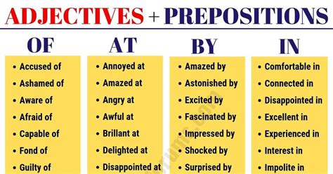 Commonly Used Prepositions Hot Sex Picture