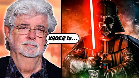 George Lucas Reveals Power Levels Of Luke Vader Palpatine Obi Wan Youtube