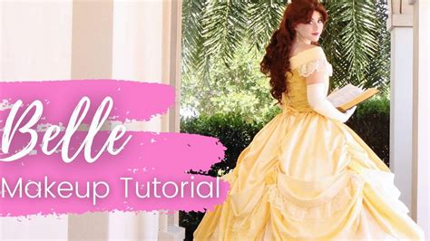 Belle Cosplay Makeup Tutorial For Disney Princess Belle Makeup Youtube