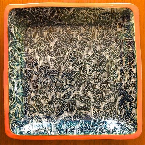 New Sgraffito Pottery Out Of The Kiln Polly Castor
