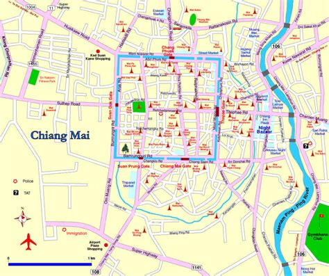 Chiang Mai Airport Map Chiang Mai Airport Guide