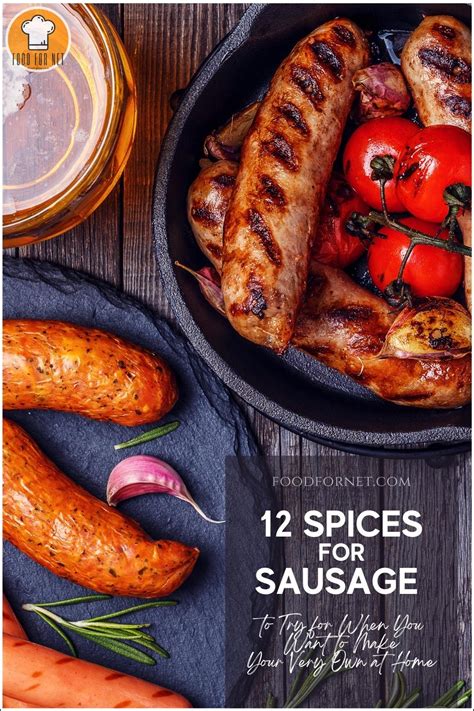 12 Spices For Sausage To Try For When You Want To Make Your Very Own At