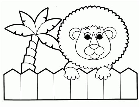 Us 3 19 20 off hutan hewan gambar kartun dinding stiker untuk anak anak kamar tk kuda gajah x012 dekorasi rumah diy wallpaper seni decals in wall. 20 Gambar Mewarnai Hewan Lucu Untuk Anak PAUD dan TK