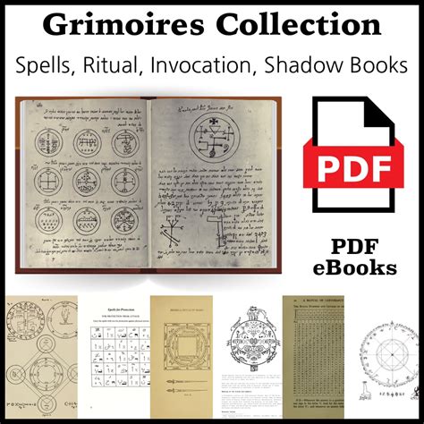 Grimoire And Spell Book Collection 200 Vintage Pdf Ebook Download