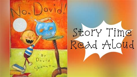 No David Read Aloud Story Time Shons Stories Youtube