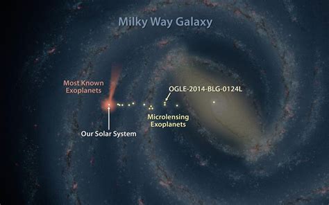 Map Of The Milky Way Universe Today