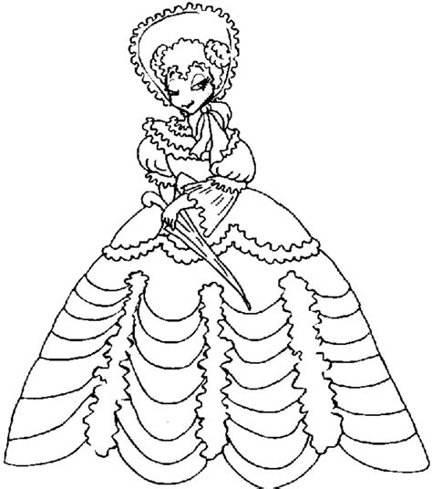 Princess coloring page to print. Print & Download - Princess Coloring Pages, Support The ...