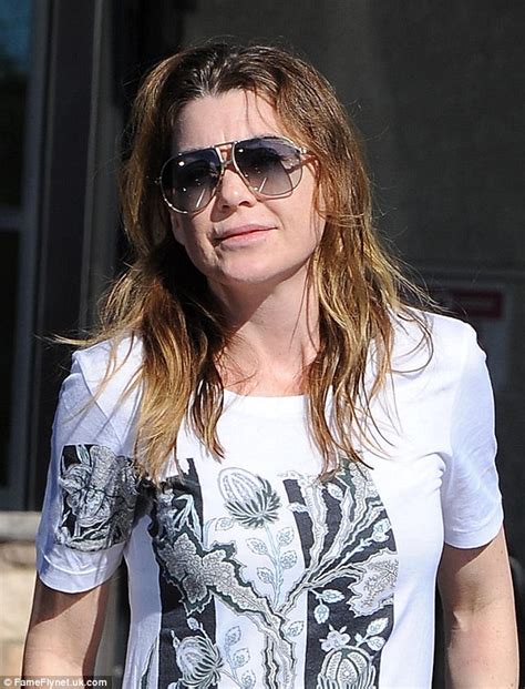 Ellen Pompeo Shows Off Her Natural Beauty On Casual Shopping Trip Daily Mail Online