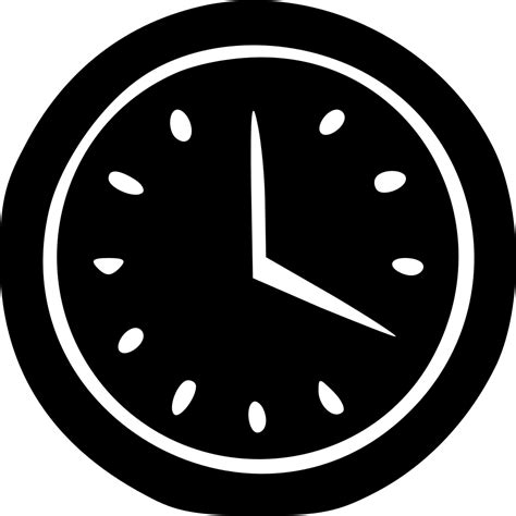 Okay, maybe i'm late to the party, but i just noticed the clock icon was displaying the correct time. Clock Svg Png Icon Free Download (#437320 ...