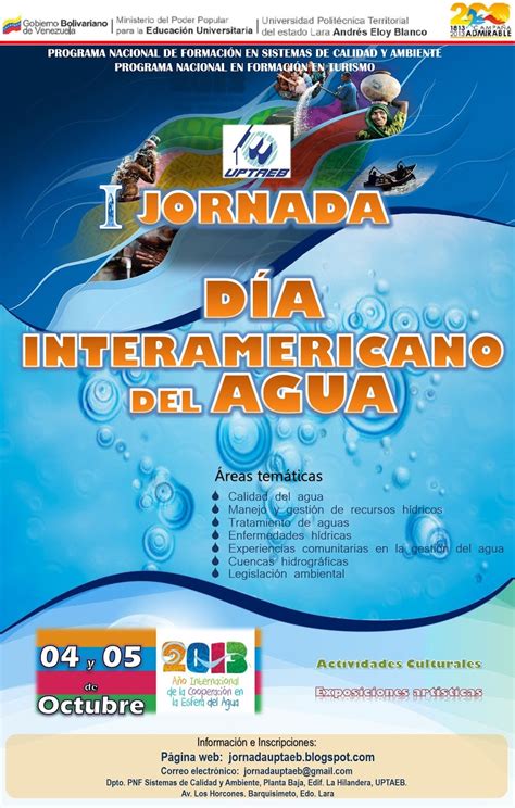 Jornada D A Interamericano Del Agua
