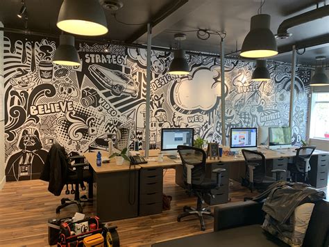 Xactly Design Office Wall Murals Boss Image