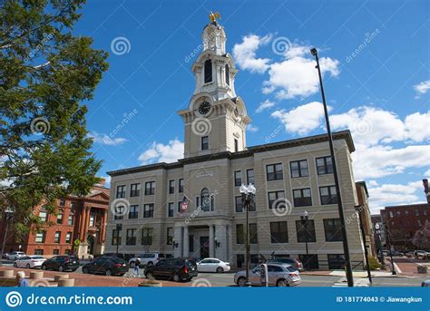 Lawrence City Hall In Lawrence Massachusetts Usa Editorial Stock