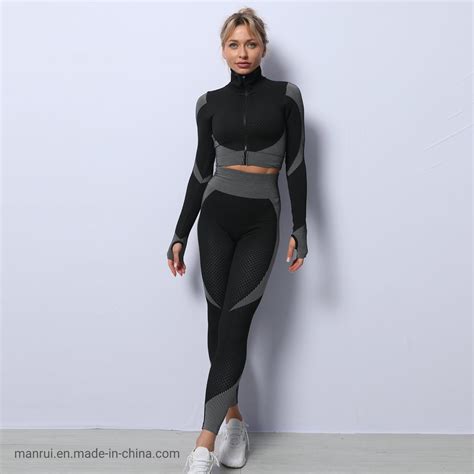 three piece quick drying suit yoga suit yoga wear fitness wear gym clothing china yoga suit