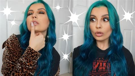 How To Dye Your Hair Blue Youtube