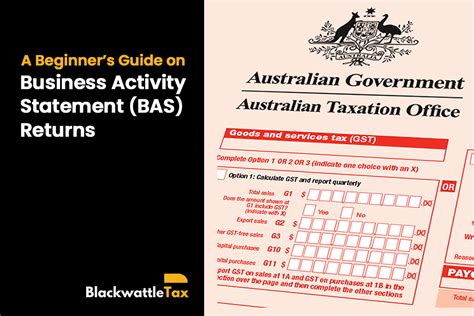 How To Do A Bas Statement For A Small Business Blackwattle Tax