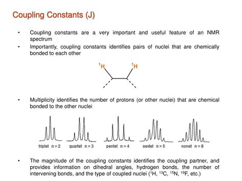 Ppt Coupling Constants J Powerpoint Presentation Free Download