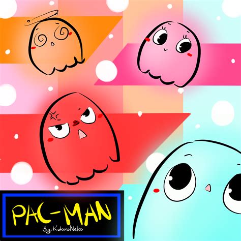 Pac Man Doodle Art