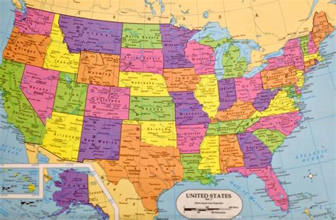 Us Map Small Large Physical Map Of The United States With Roads And