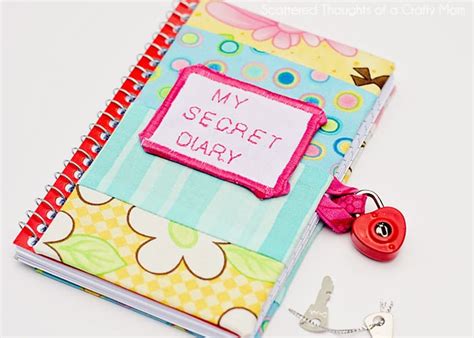Diy Secret Diary Scattered Thoughts Of A Crafty Mom By Jamie Sanders