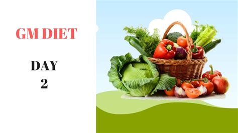 The diet involves eating detoxifying foods that have negative calories. GM diet plan (DAY 2) post pregnancy - YouTube
