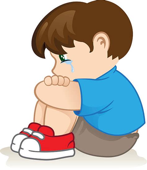 Royalty Free Sad Boy Clip Art Vector Images And Illustrations Istock