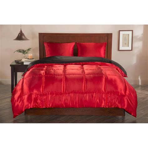 For a soft and luxurious bedding option, satin comforter sets are a winning choice. Luxury Satin Reversible 3Pc. Comforter Set - Walmart.com ...
