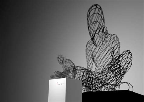 Intricate Wire Sculptures Playfully Form Dramatic Shadows Wire