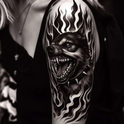 Mad Dog Tattoo Unleash Your Inner Wild Your Own Tattoo Design