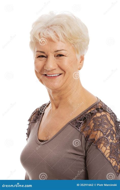 Portrait Of An Old Elderly Lady Stock Photo Image Of Aging Mature