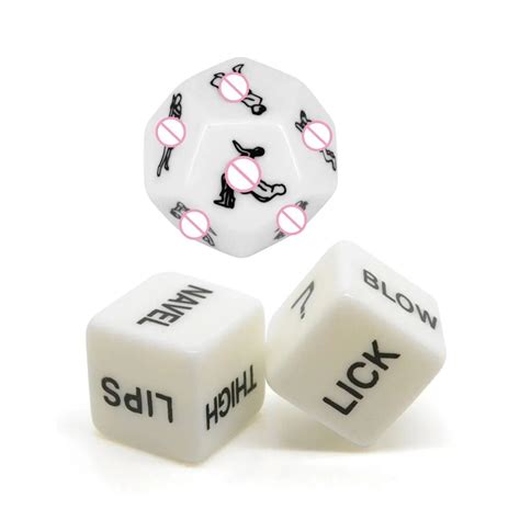 3 Pcs Adult Dice Party Position Sex Dice Fun Novelty T Bedroom Game Toys For Couples In