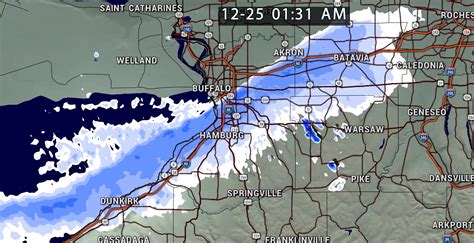 Radar Update Lake Effect Band Finally Out Of The Northtowns And